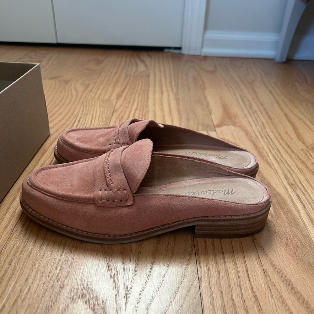 Madewell Suede loafers